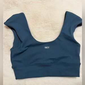 set active cap sleeve bra
